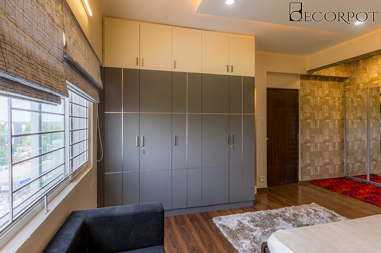 Swing Door Wardrobe Designers-Wardrobe-3BHK, Sarjapur Road, Bangalore