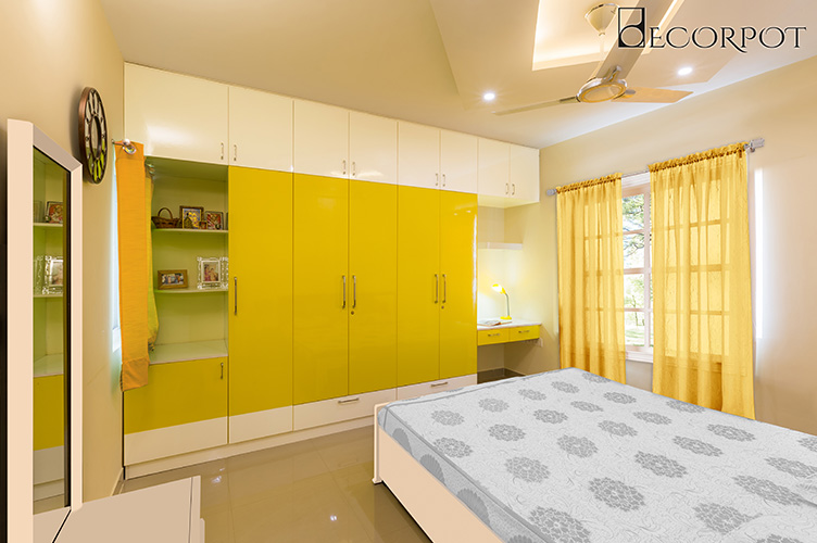 Swing Door Wardrobe Designers-GBR-3BHK, Whitefield, Bangalore