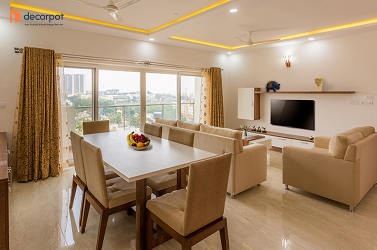 3BHK Interior Design Bannerghatta Road, Bangalore