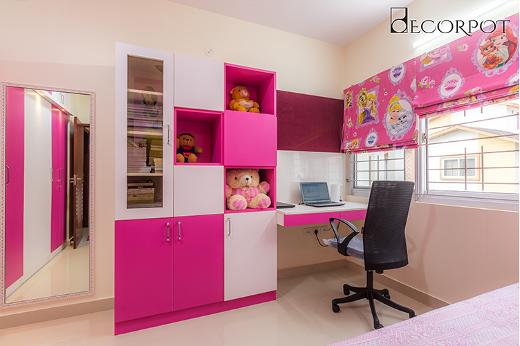 Study Room Interior Design Bangalore-KBR 2-2BHK, Kanakpura Road, Bangalore